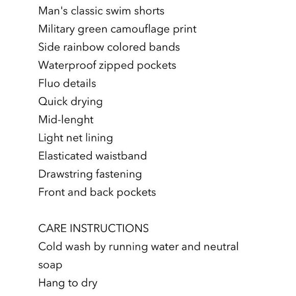 MC2 SAINT BARTH | Men’s Classic Camo Swim Shorts Side Stripe Size X-Large - Picture 14 of 14